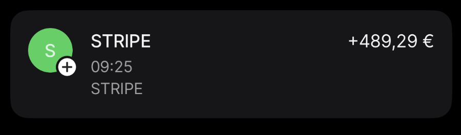 Stripe Notification 13
